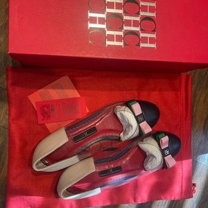 Carolina herrera flat shoes
